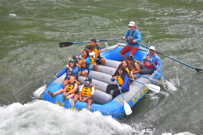 Coombs Foundation whitewater rafting